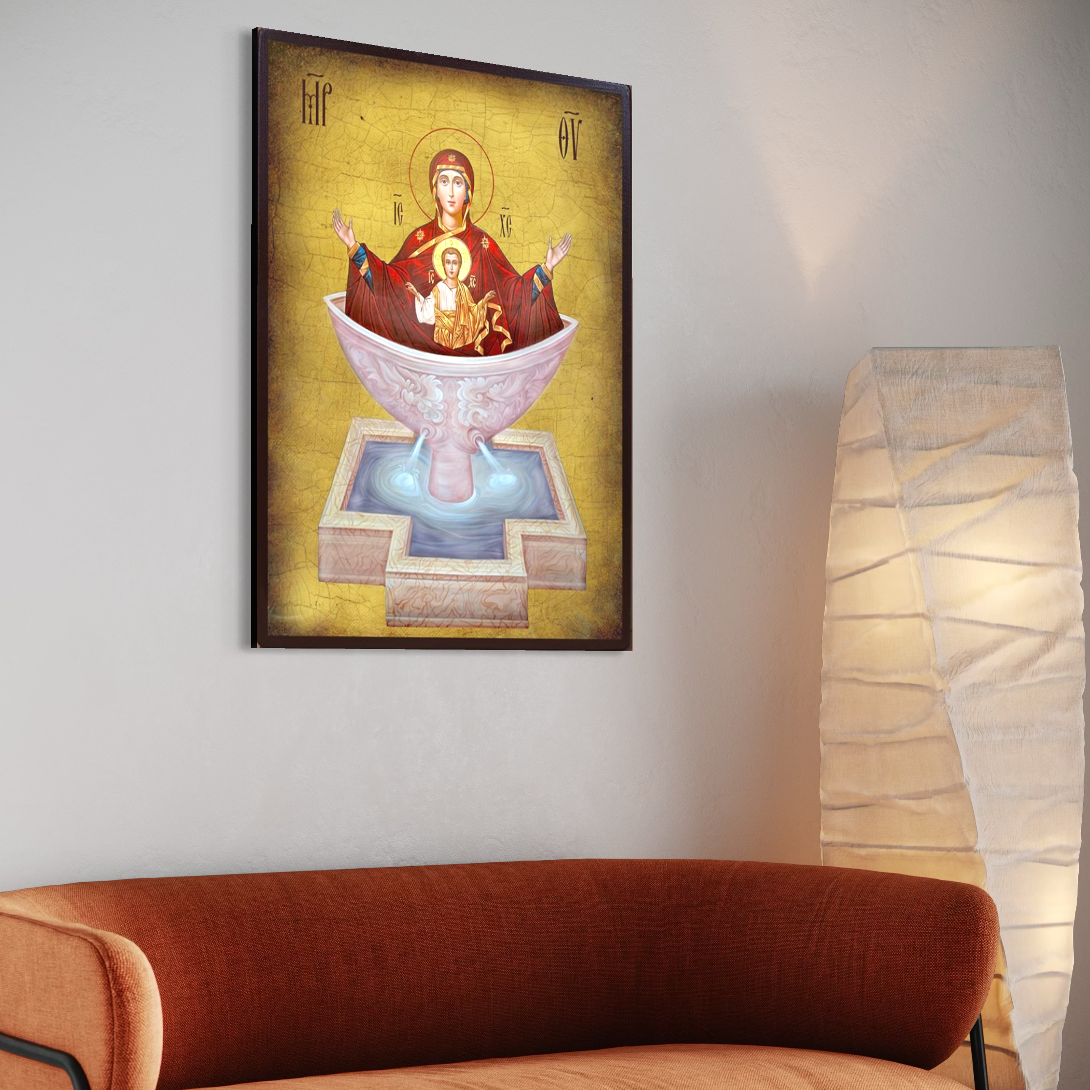 Tablou canvas cu tablou canvas cu icoana izvorul tamaduirii